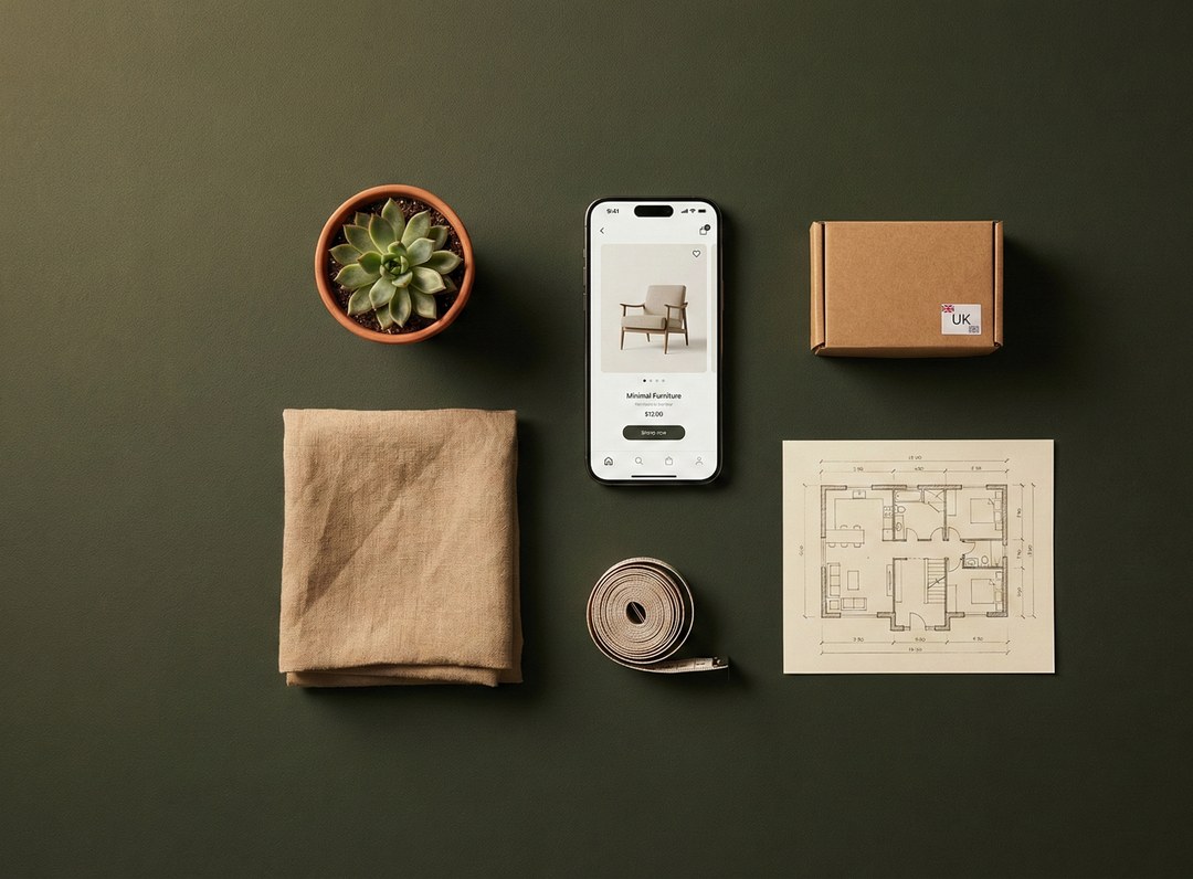 UK retail ecosystem with swatches, devices, and delivery